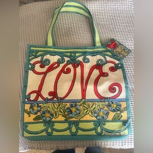 Brighton A Winter’s Love Tote Bag